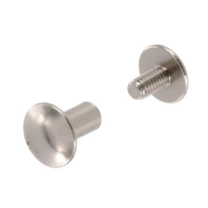 3/8 inch nickel Chicago screw binding screw