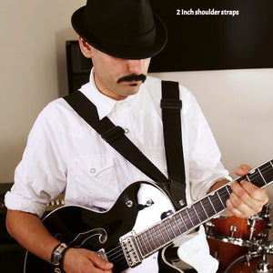 harness strap double guitar strap with a gretsch guitar 