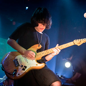 Marissa Paternoster of Screaming Females wearing the Hip Strap guitar strap
