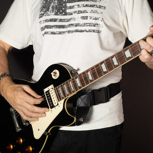 hip-strap-guitar-strap-wit-les-paul-guitar-and-white-shirt