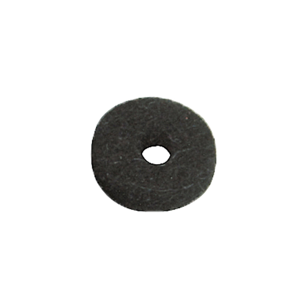 black felt washer for guitar strap button