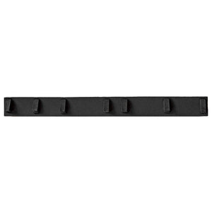 black neoprene waist pad for ergonomic guitar strap