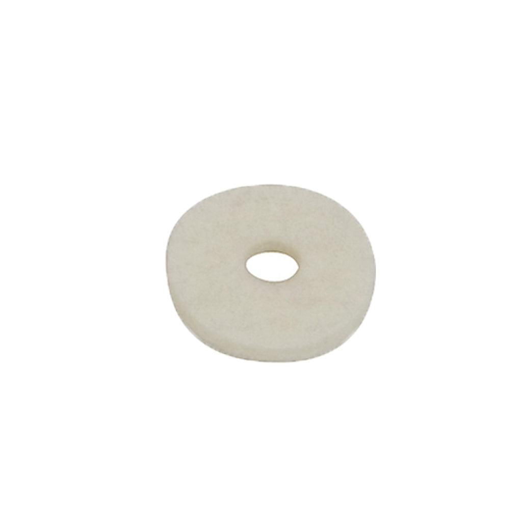 white felt washer for guitar strap button
